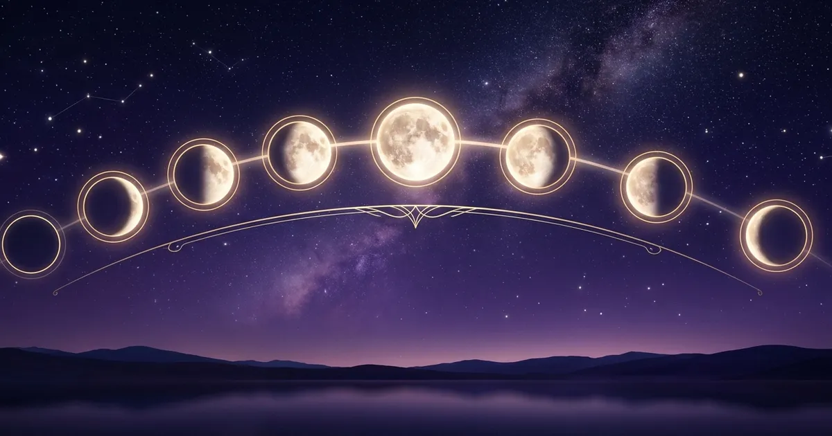 Lunar Phases: The 8 Stages of the Moon and Their Meaning